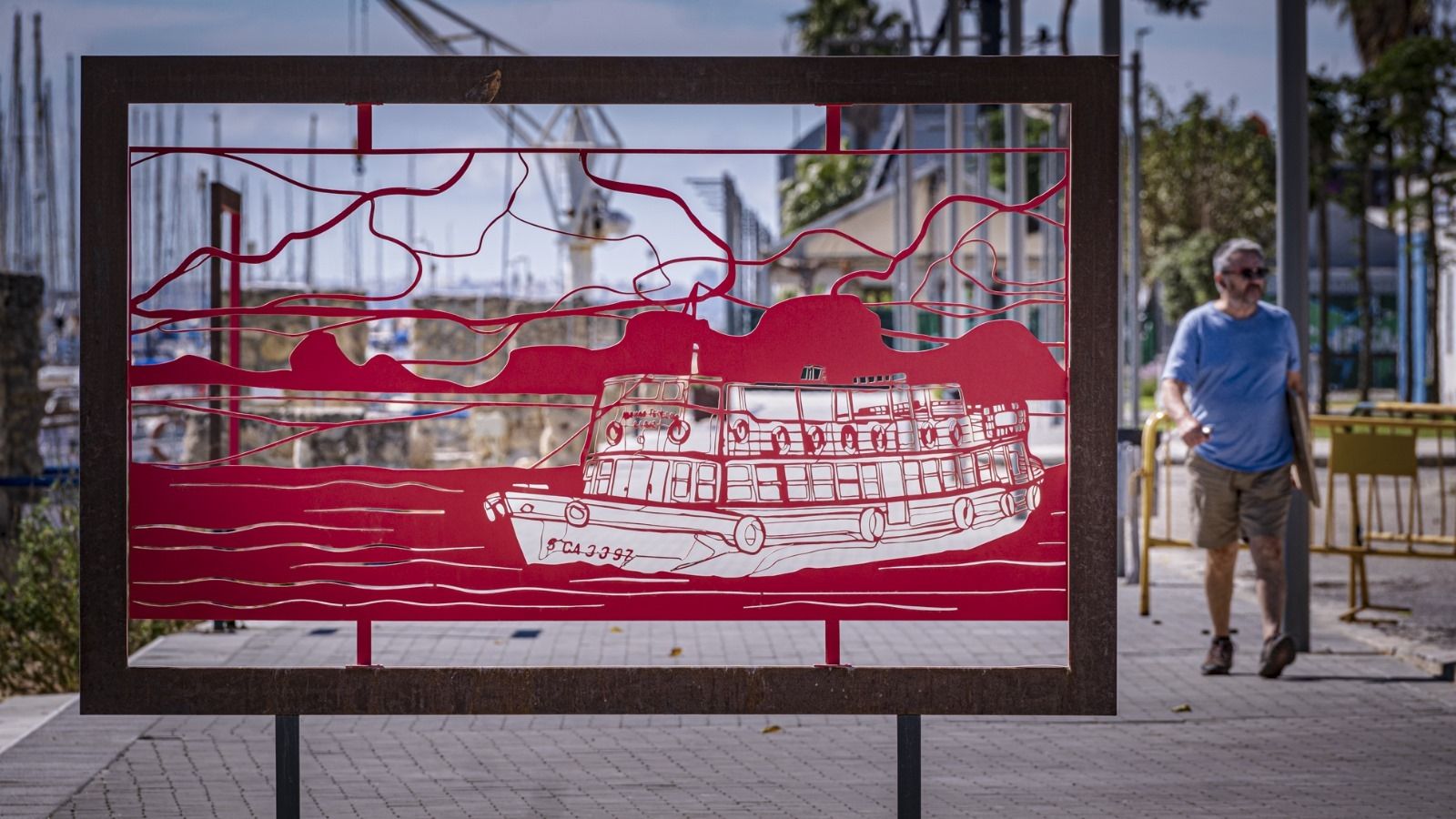 Las imágenes de lo que queda del Vaporcito de El Puerto