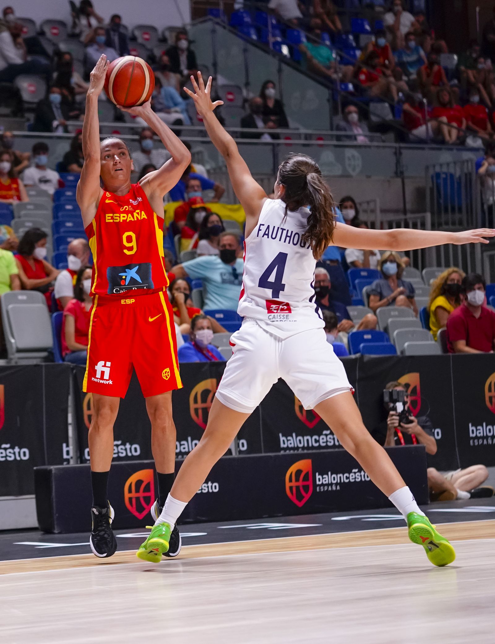 Las fotos del España-Francia femenino de Málaga