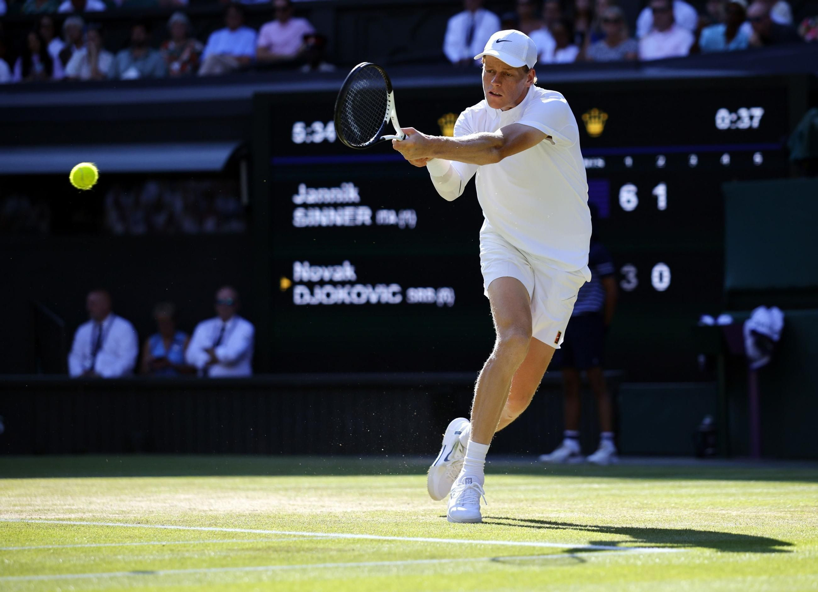 Las mejores imágenes del Sinner - Djokovic Las mejores imágenes del Sinner - Djokovic