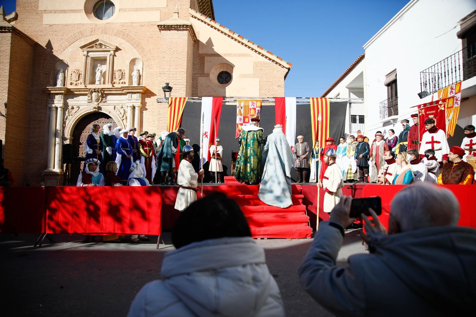 La Recreación de la Pernoctación de los Reyes Católicos en Fiñana, en imágenes