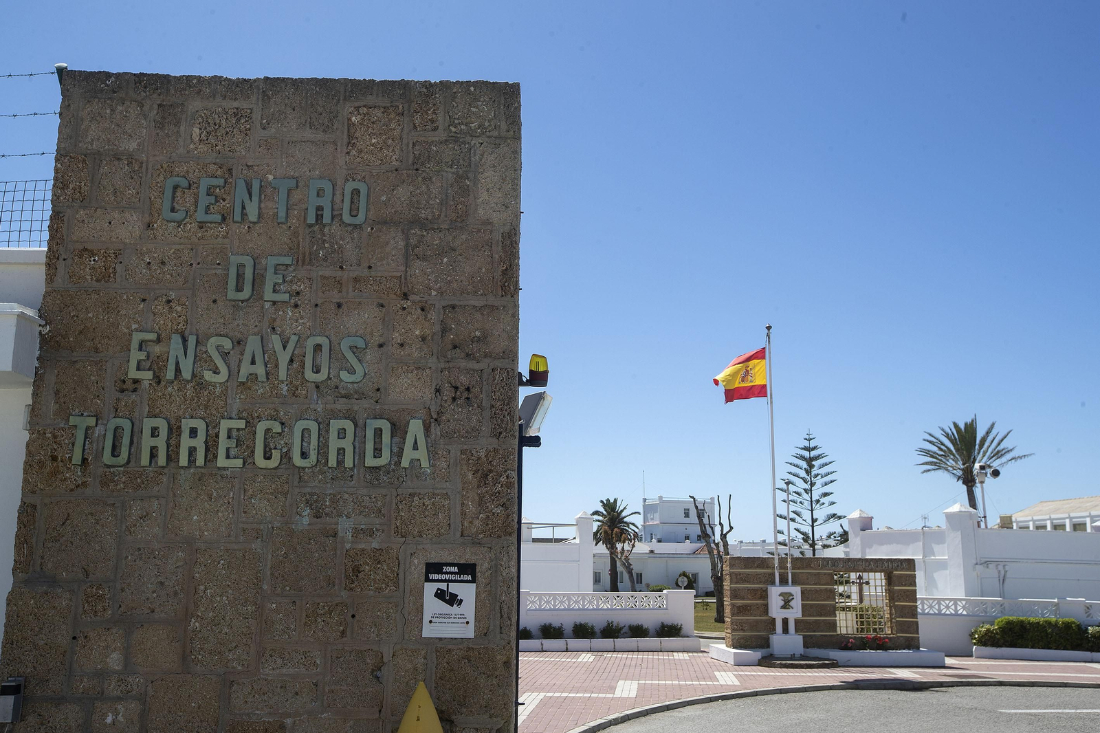Dentro del Centro de Ensayos Torregorda
