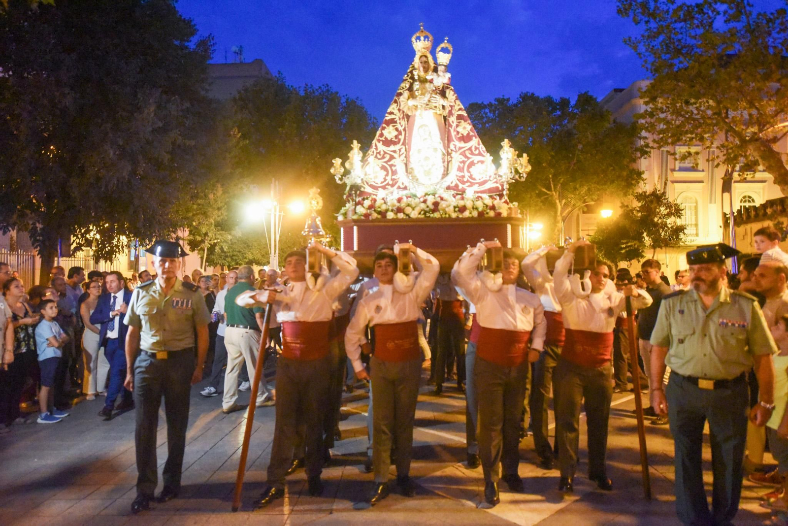 Procesión de la Virgen de Araceli en Córdoba