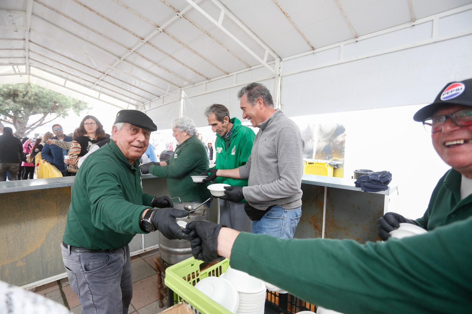 Fotos de la tagarninada popular en Los Barrios