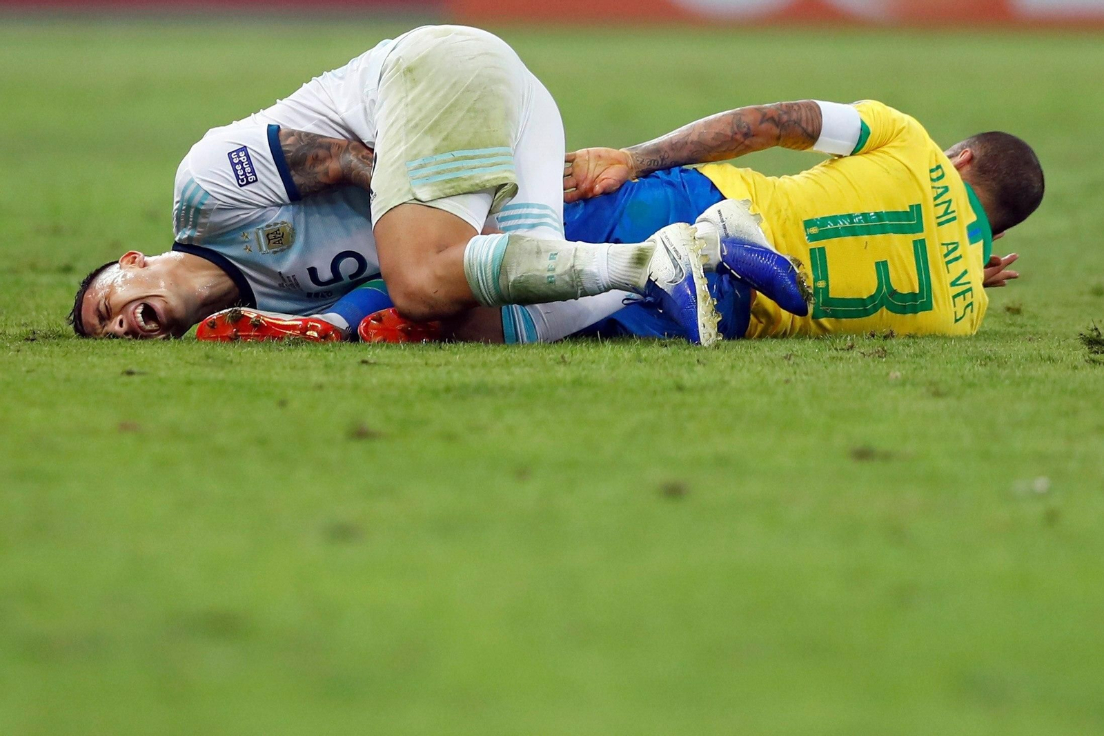 Las imágenes del Brasil-Argentina de la semifinal de la Copa América