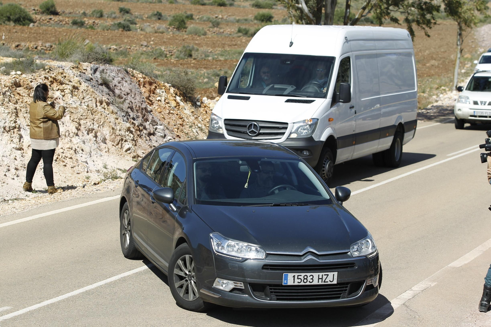 Registro en la finca donde ocultaron el cuerpo de Gabriel