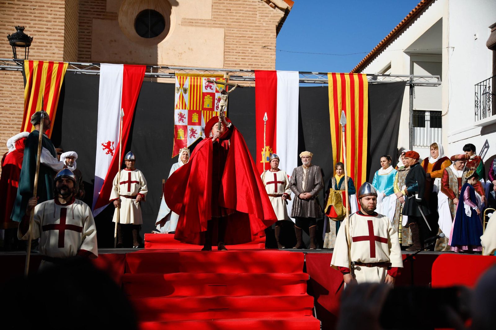 La Recreación de la Pernoctación de los Reyes Católicos en Fiñana, en imágenes