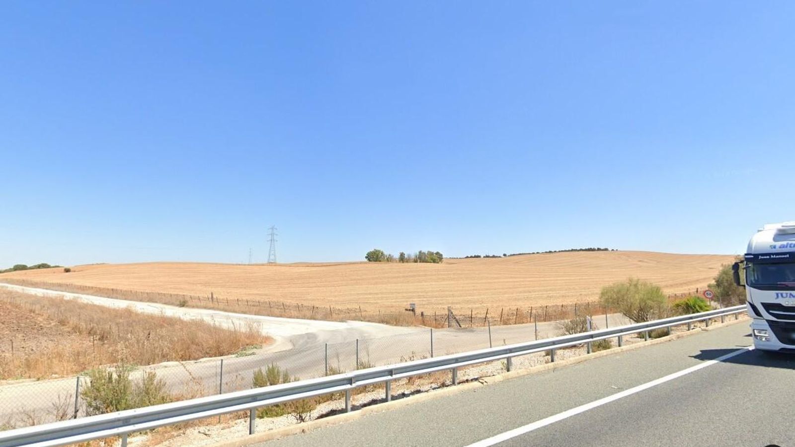 Terrenos donde se proyecta una nueva planta fotovoltaica.