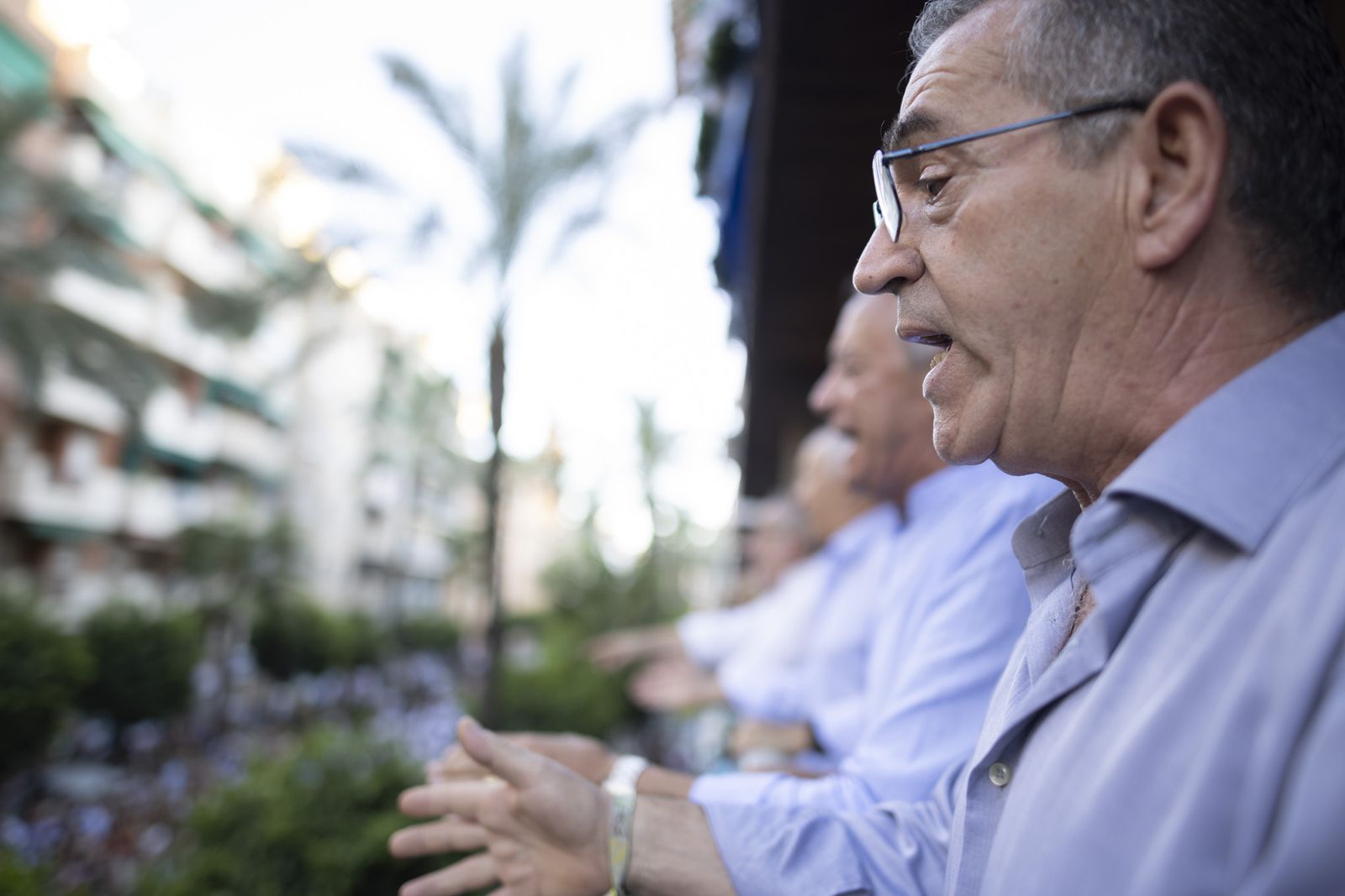 Imágenes de la salida de la Virgen de la Cinta desde la Catedral hacia el Santuario