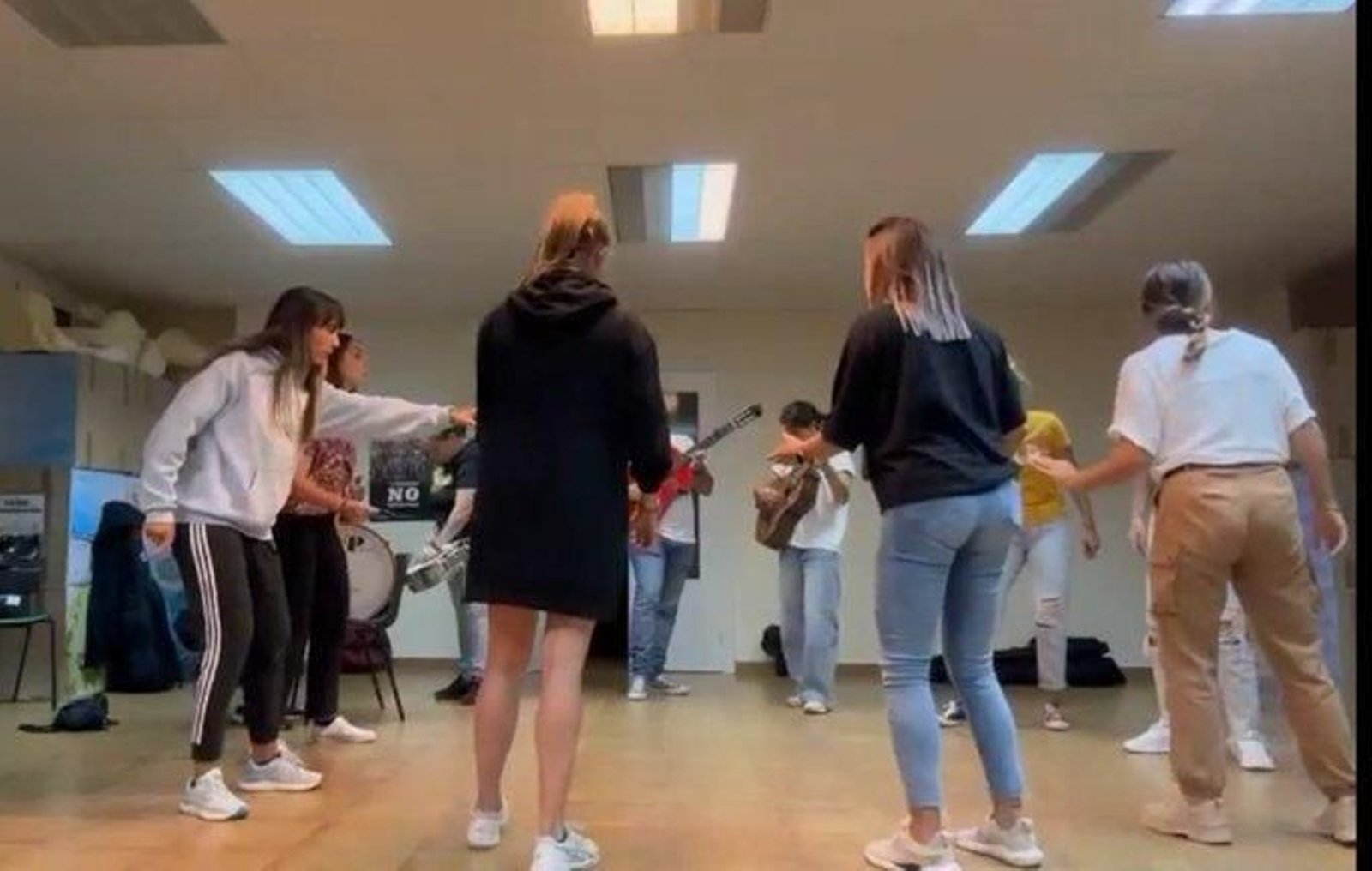 La comparsa 'La guasona'.