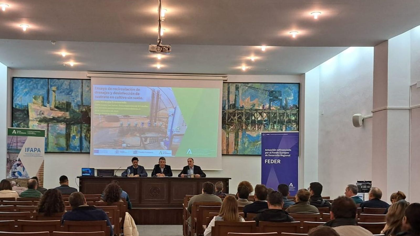 Jornada sobre frutos rojos.