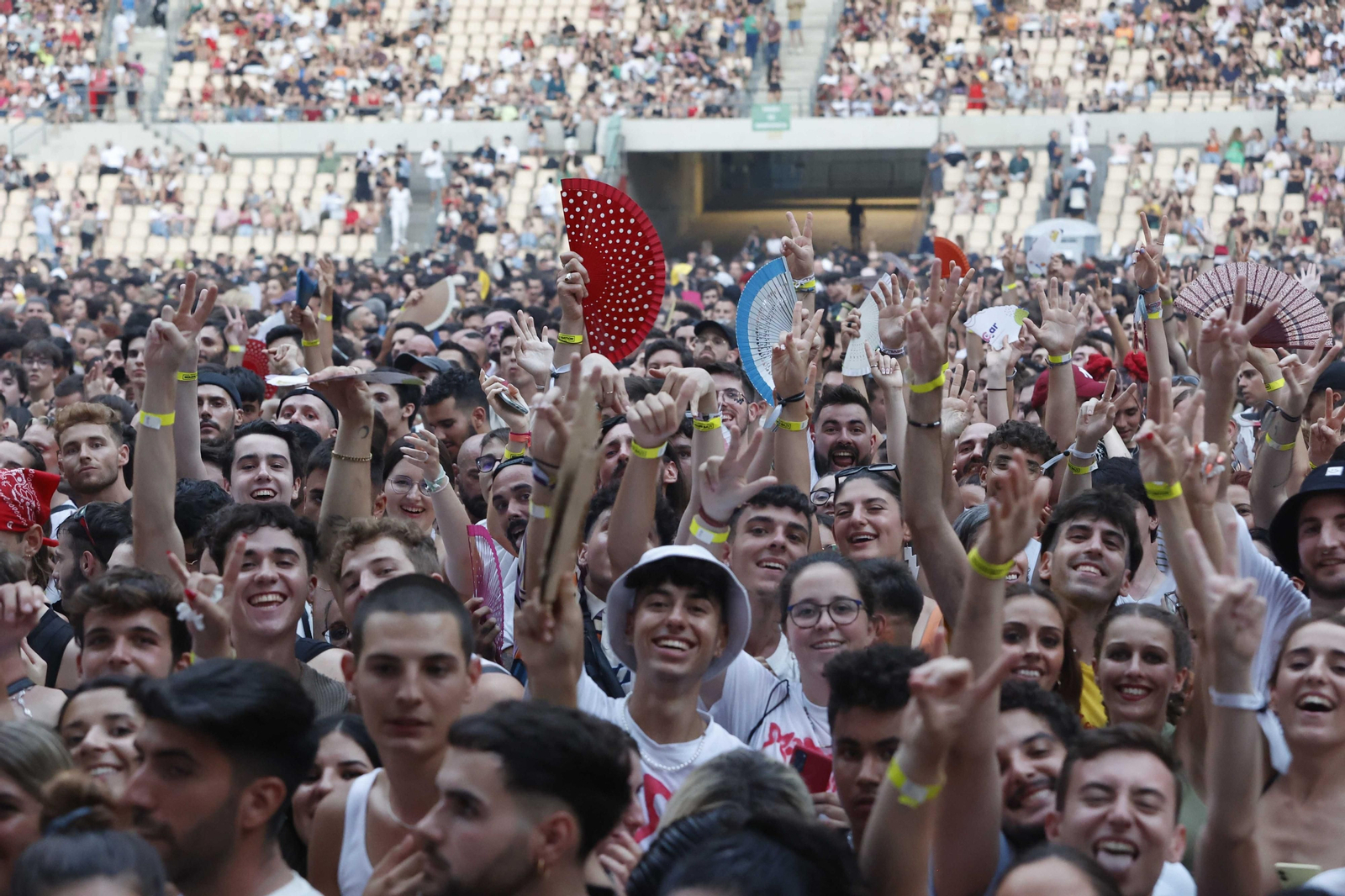 Las Imágenes del concierto de Rosalía
