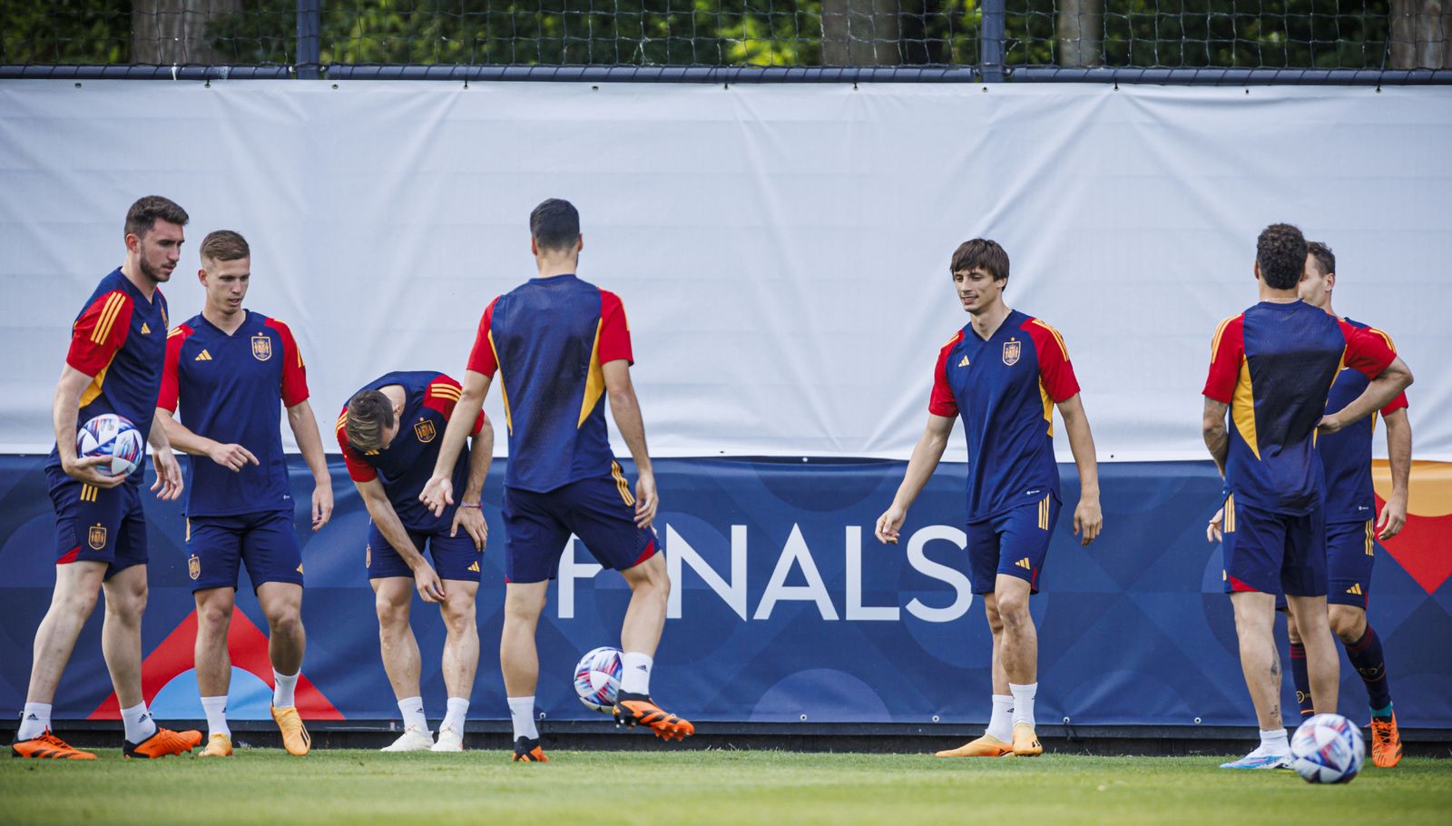 Las fotos de la selección antes de la final de la Liga de Naciones