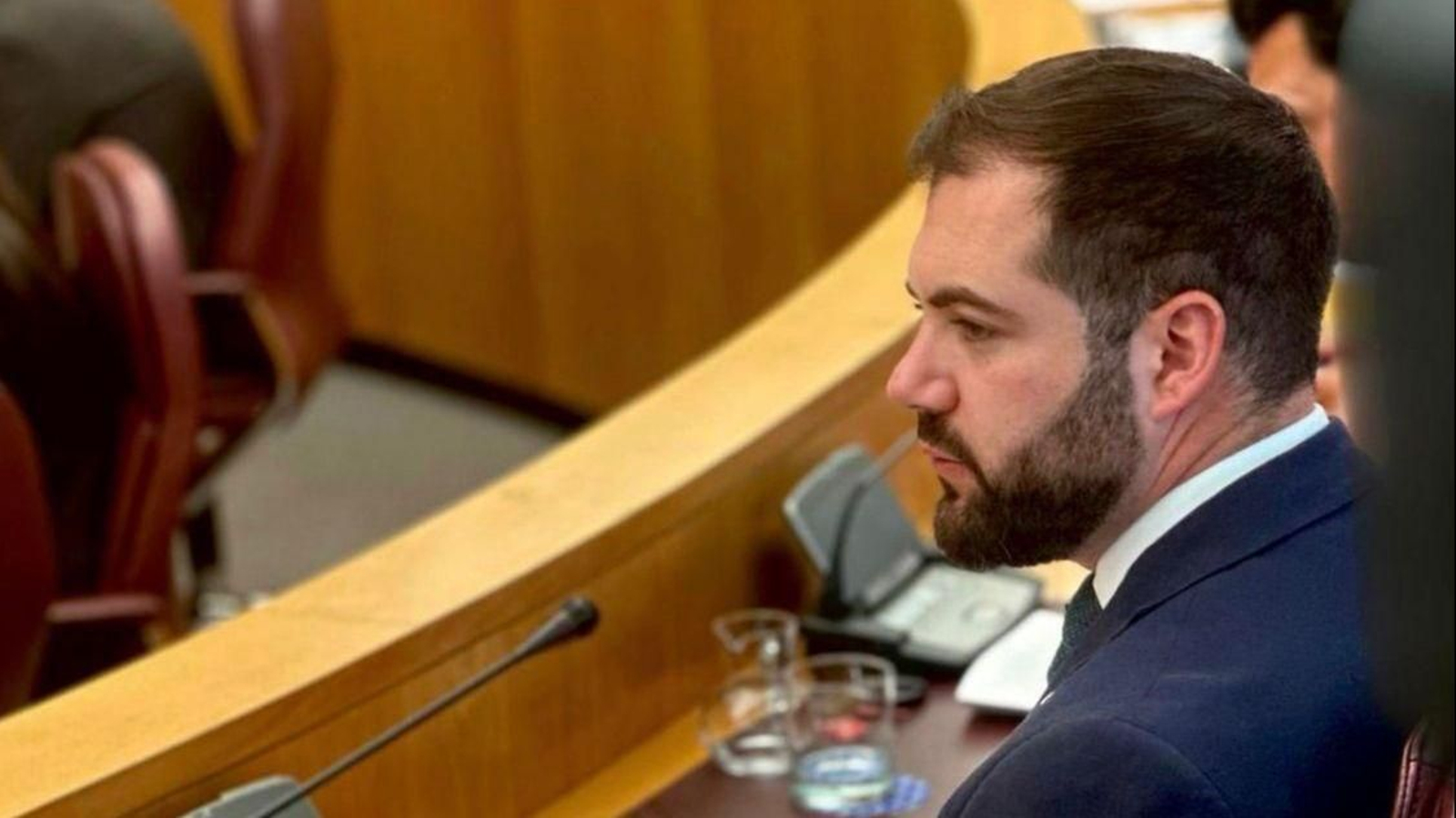 Gustavo de Castro, portavoz del Grupo Provincial de VOX en la Diputación de Granada