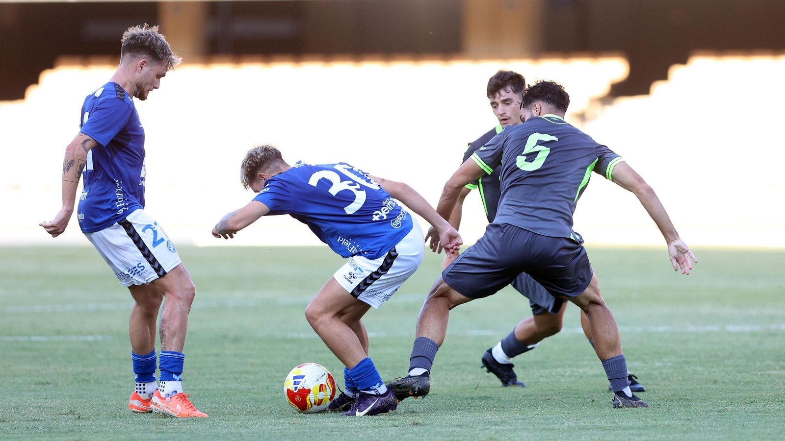 Imágenes del amistoso entre el Xerez DFC y el Ceuta B en Chapín