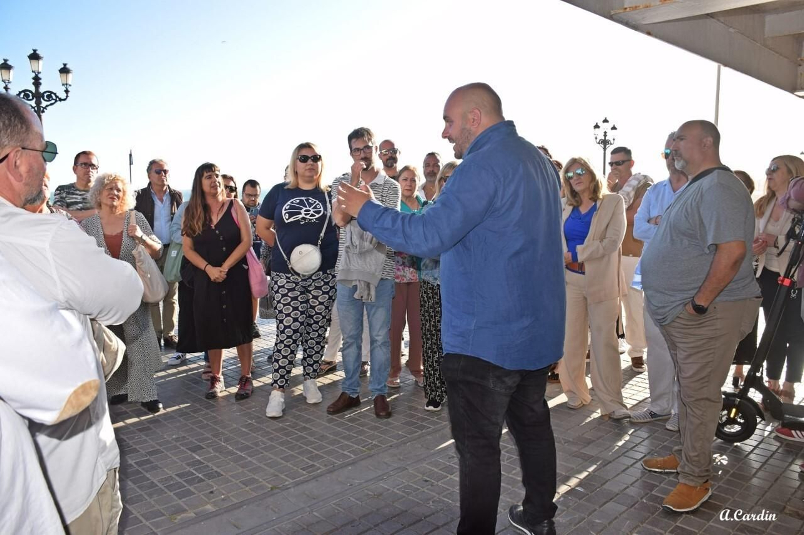 Un encuentro de Eugenio Belgrano con sus votantes. Un encuentro de Eugenio Belgrano con sus votantes.