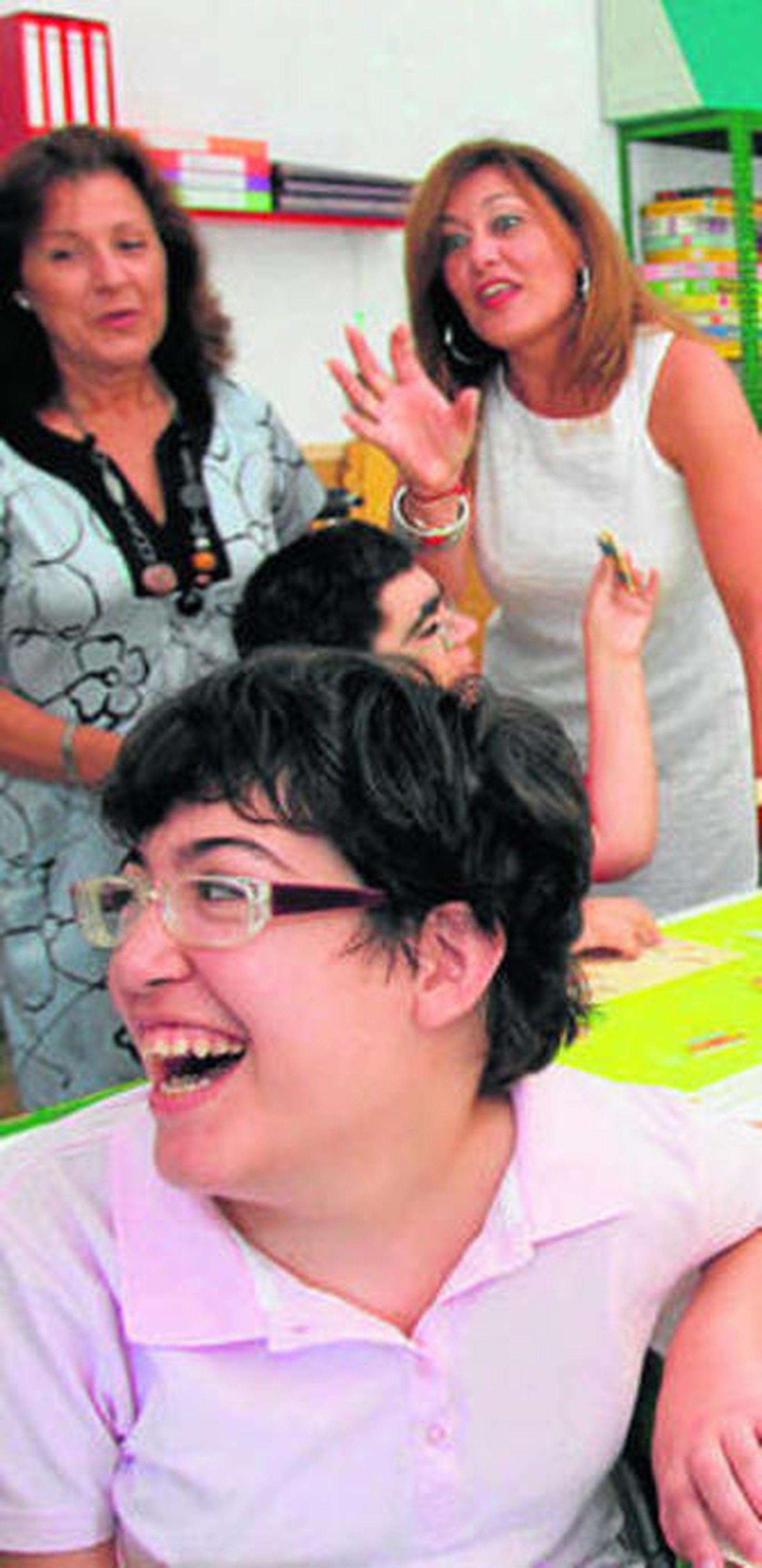 Pacientes con parálisis cerebral.