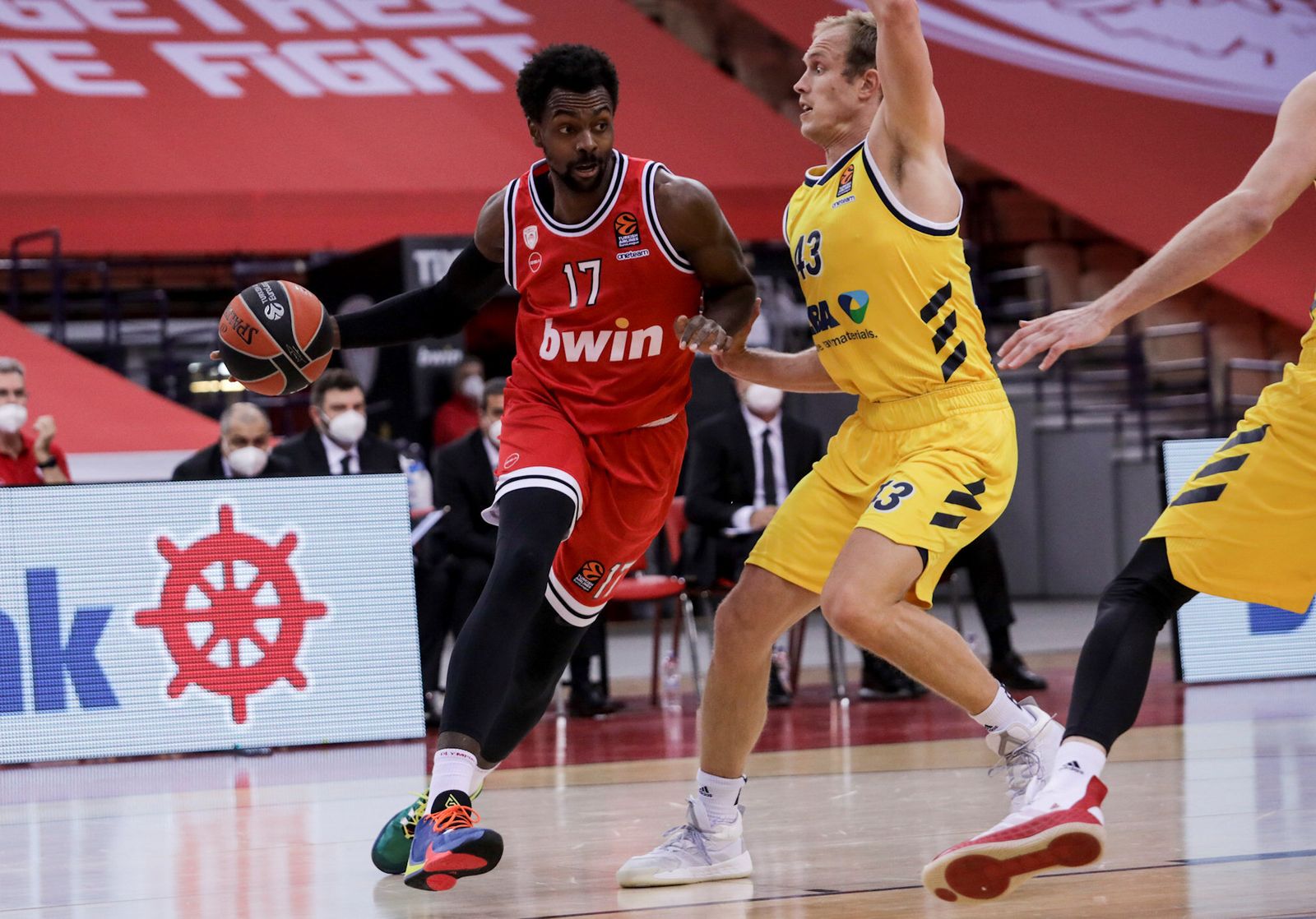 Livio Jean-Charles, con el Olympiacos.