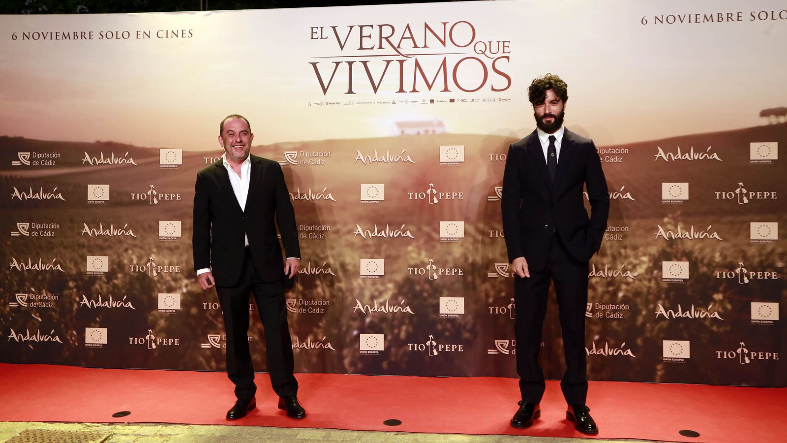 Photocall de la película 'El verano que vivimos' en González Byass