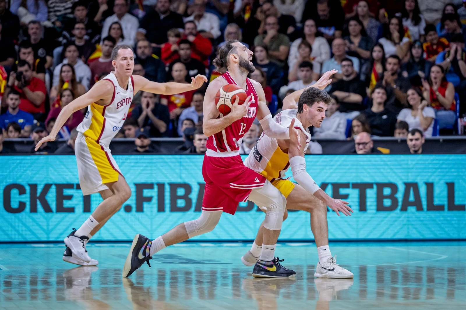 Las fotos del España-Georgia de baloncesto