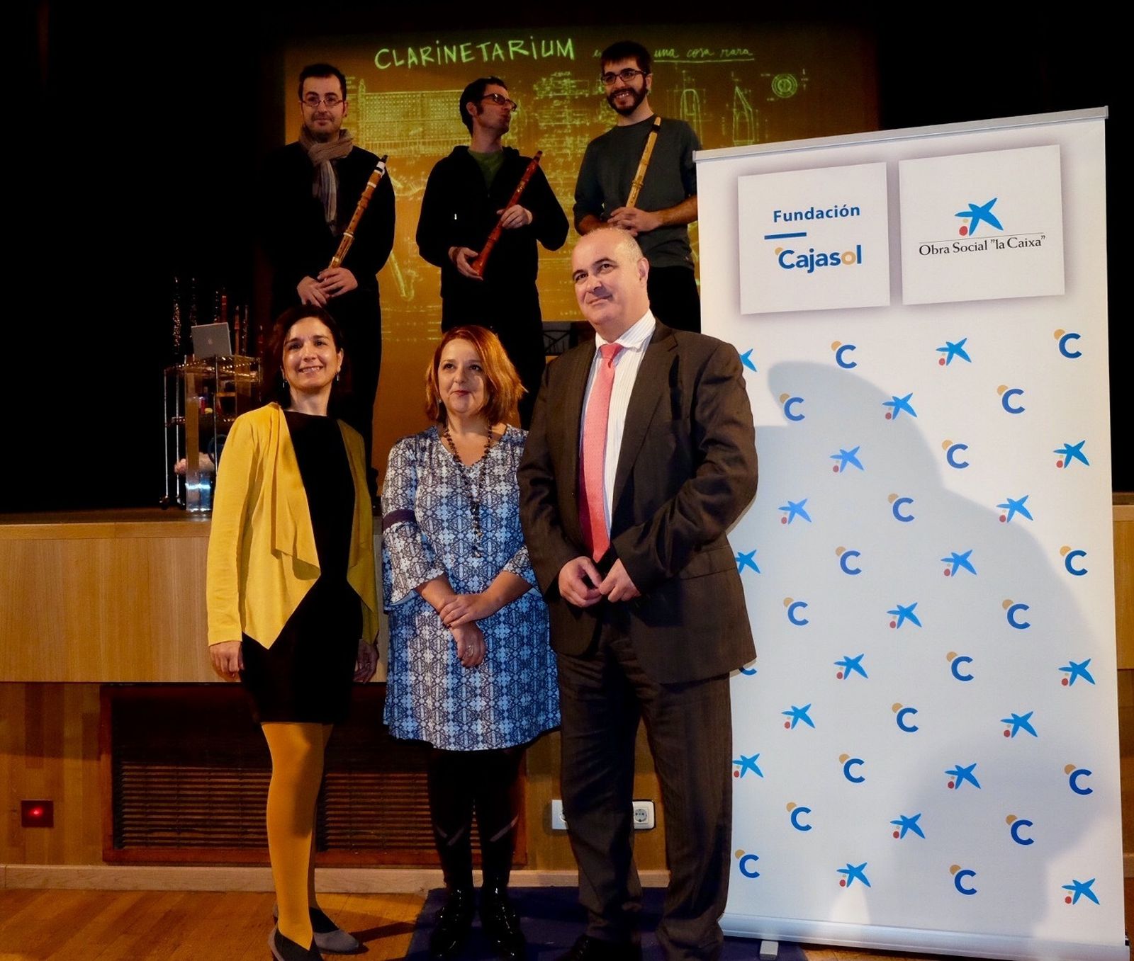 La presentación del espectáculo 'Clarinetarium'.
