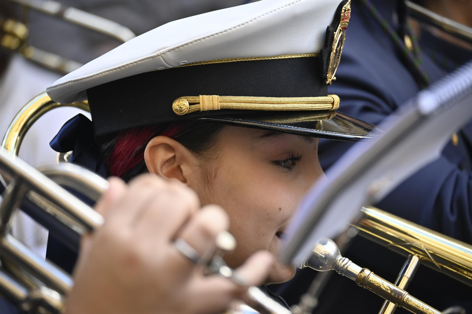 Concierto de la banda de Expiración y Salud en la Iglesia Esperanza, en imágenes
