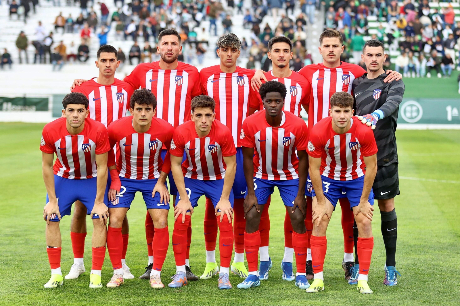 Uno de los once iniciales del Atlético de Madrid B
