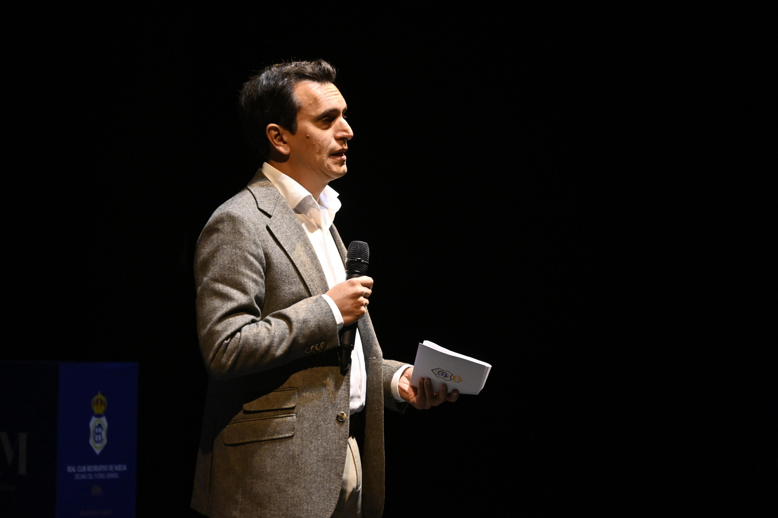 Gala final del Recreativo de Huelva en la Casa Colón, en la Casa Colón