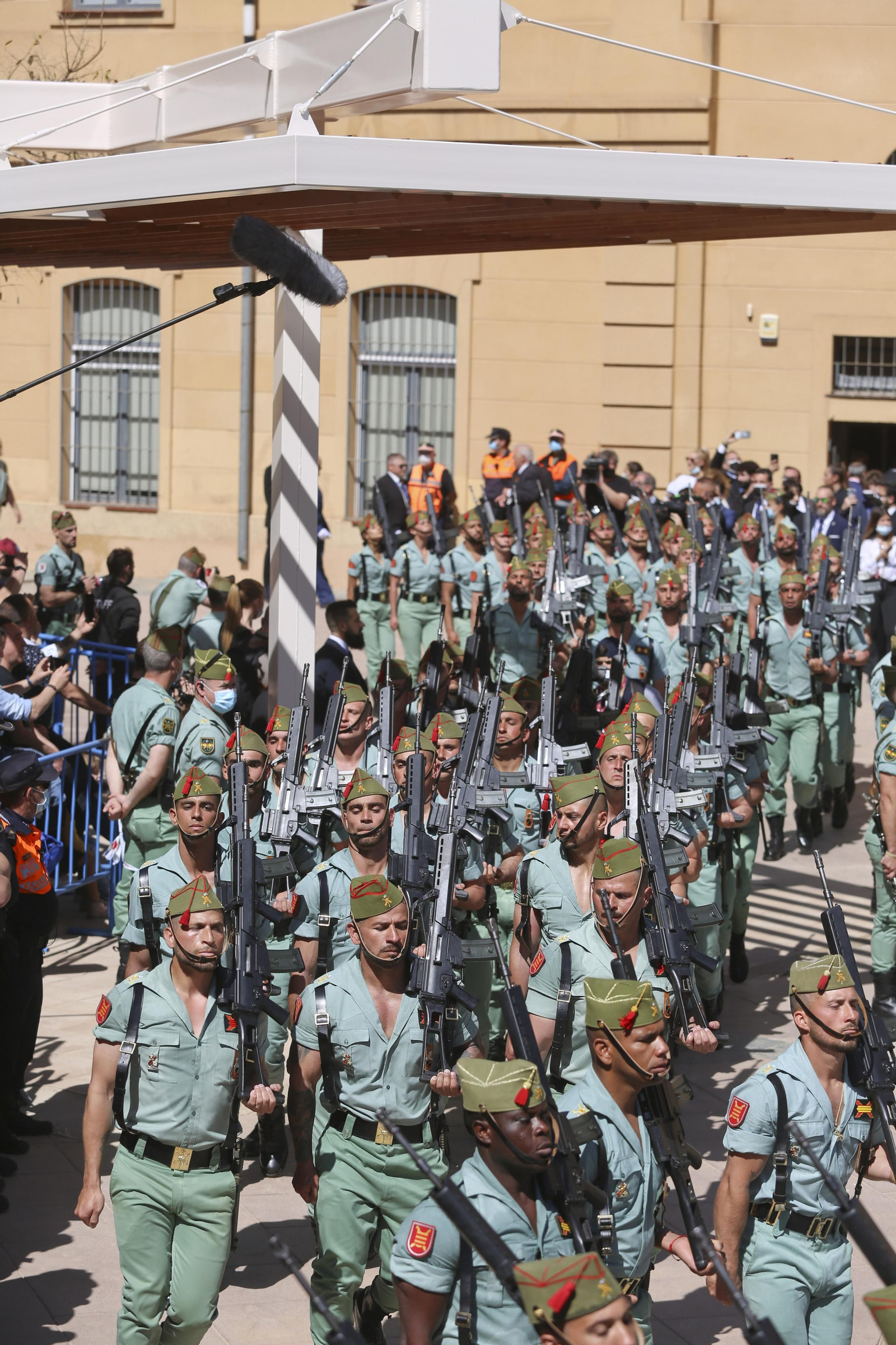 Las fotos de la Legión, en el Jueves Santo de Málaga