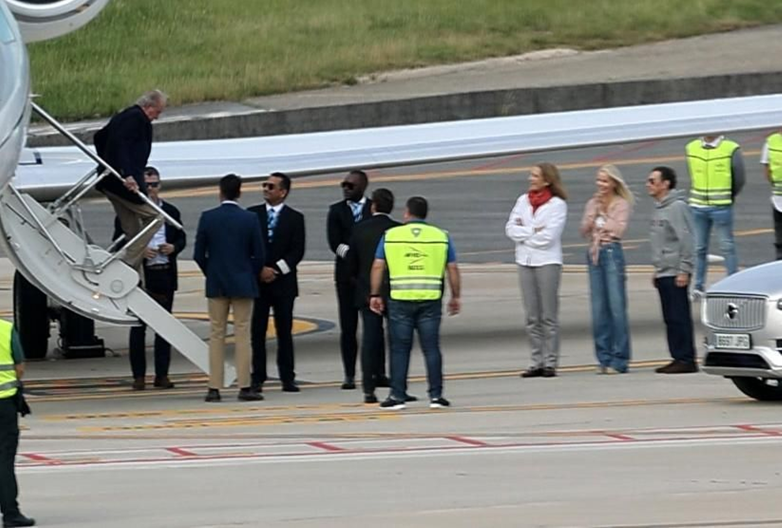 Las fotos del regreso del rey emérito a España