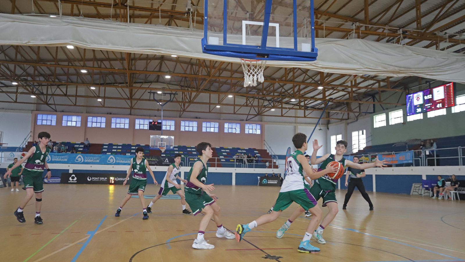 Fotos de las semifinales del Campeonato de Andalucía infantil masculino de La Línea