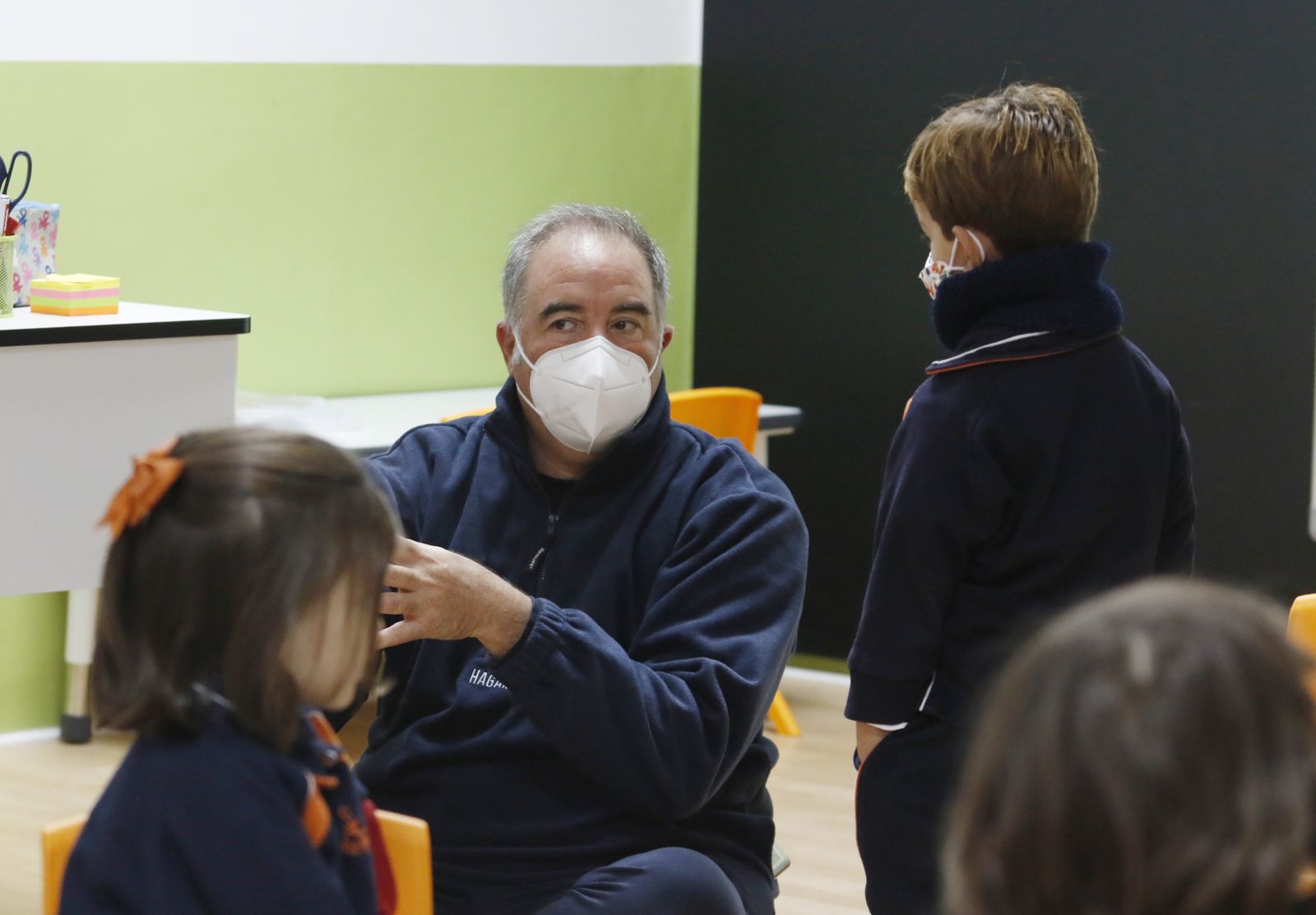 Las imágenes de la vuelta al colegio en Córdoba tras las vacaciones de Navidad