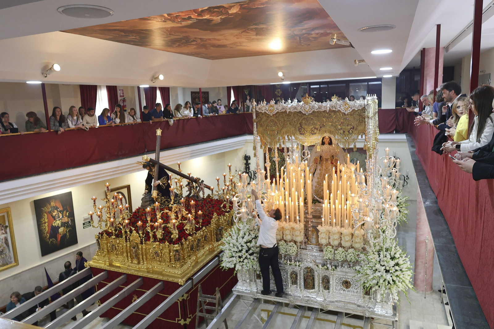 Las fotos de la Virgen del Rocío, en el Martes Santo de Málaga