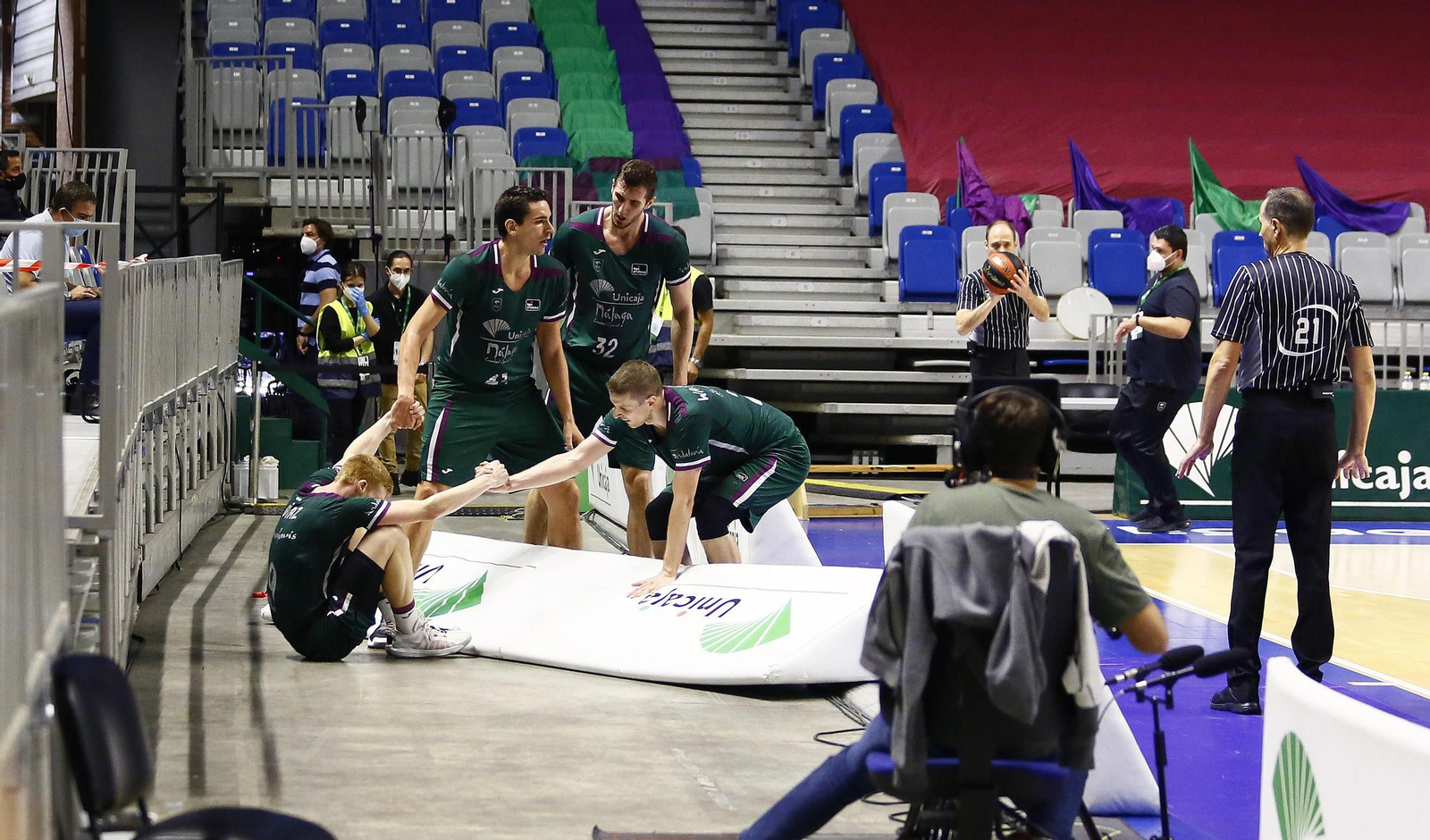 Los cinco años de Adam Waczynski en el Unicaja, en fotos
