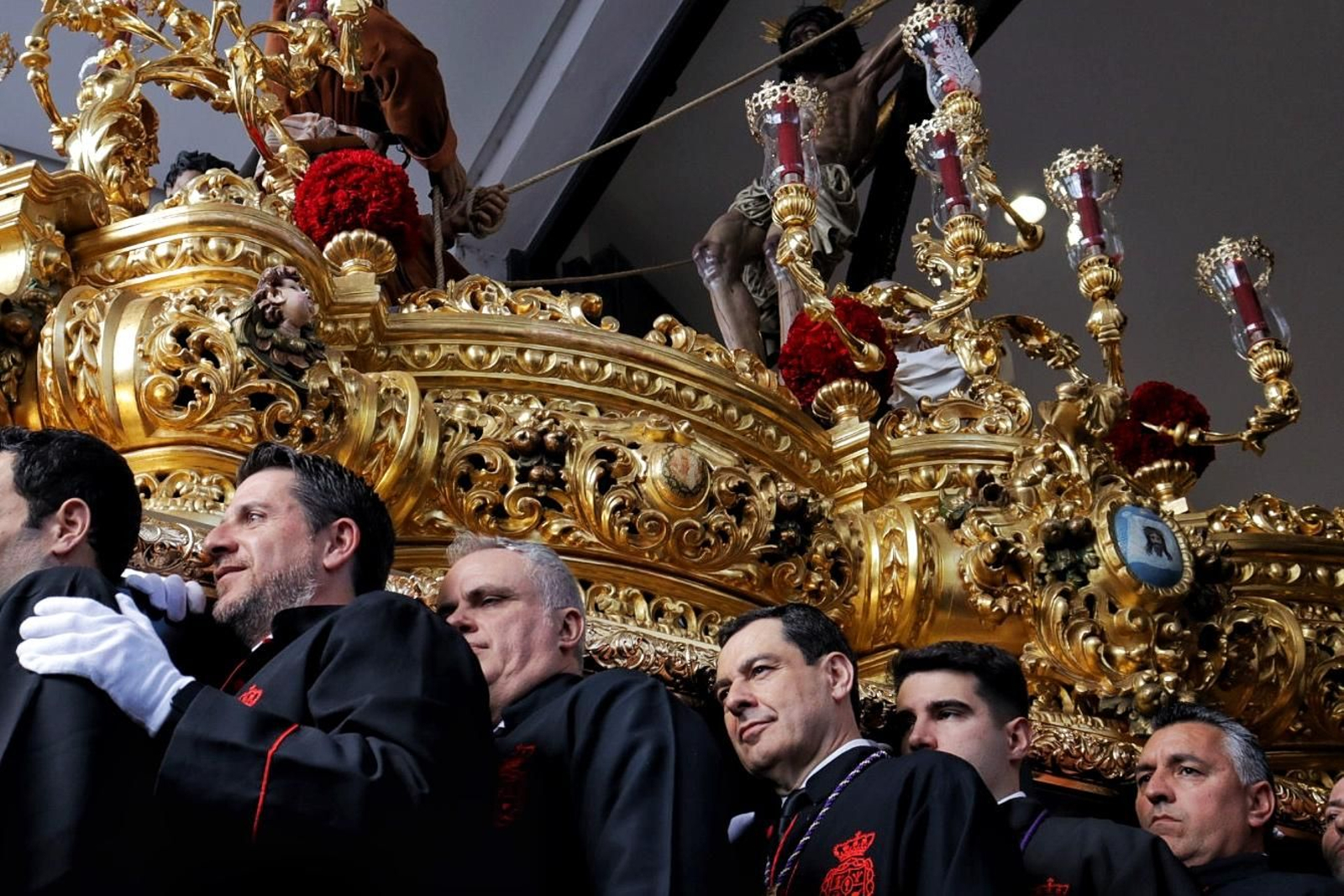 Las imágenes de Fusionadas en el Miércoles Santo en Málaga