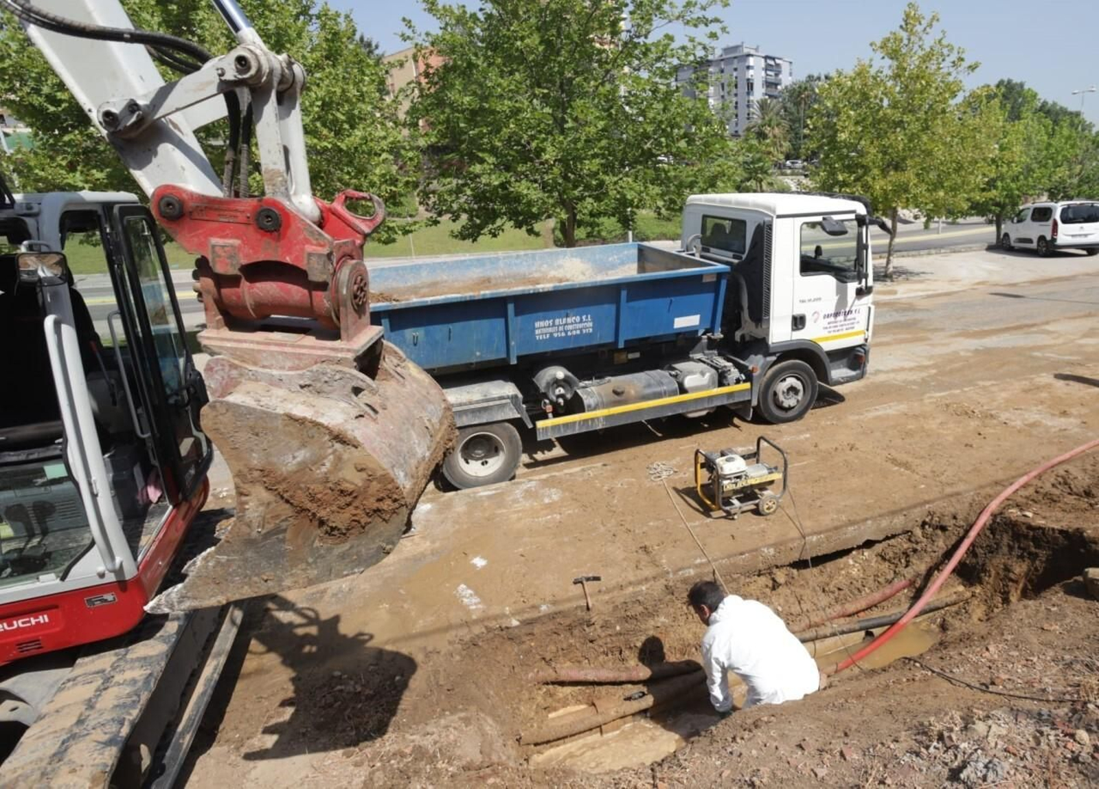 Una obra de Emalgesa.