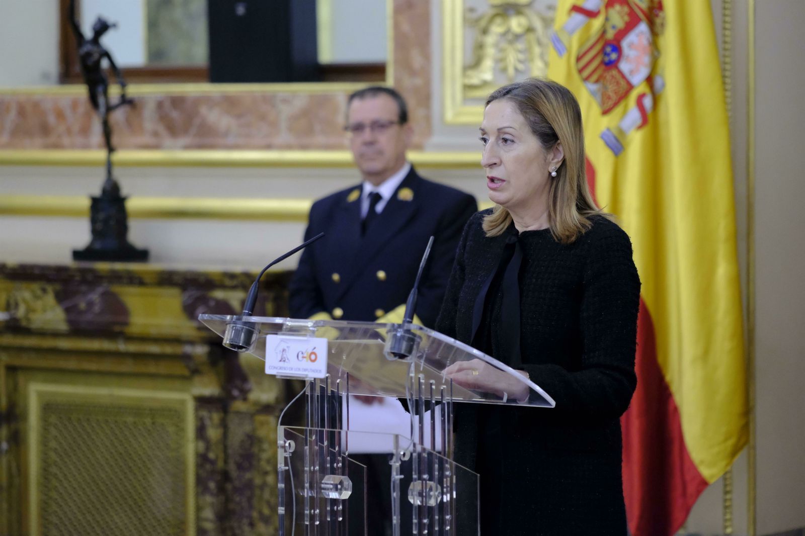 Las imágenes del homenaje a Pérez Llorca en el Congreso