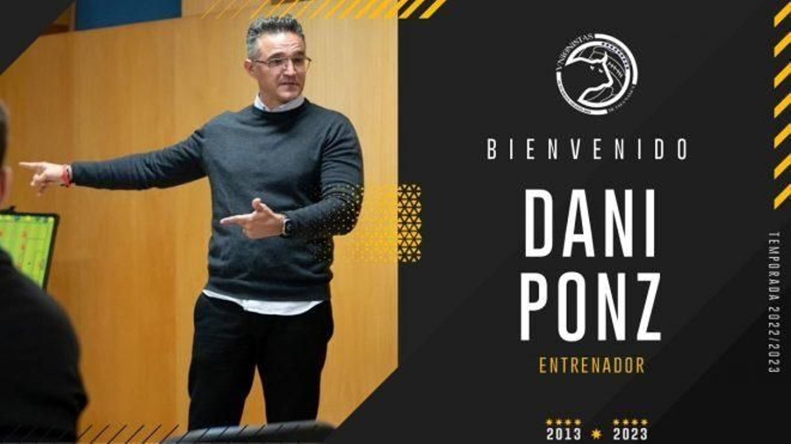 Dani Ponz, nuevo entrenador de Unionistas.