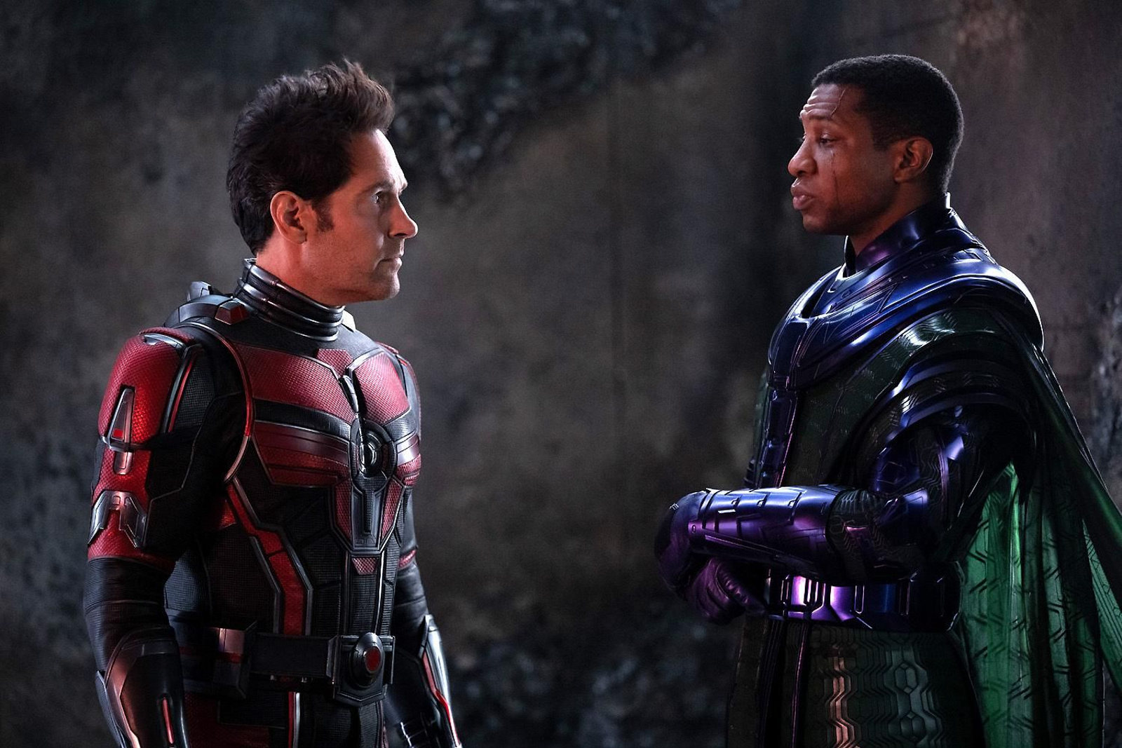 Paul Rudd y Jonathan Majors en ‘Ant-Man y la Avispa: Quantumanía’