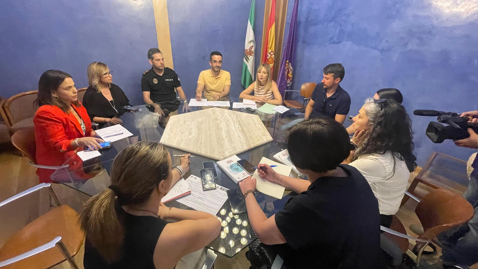 Reunión de coordinación del Dispositivo Altas Temperaturas personas sin hogar