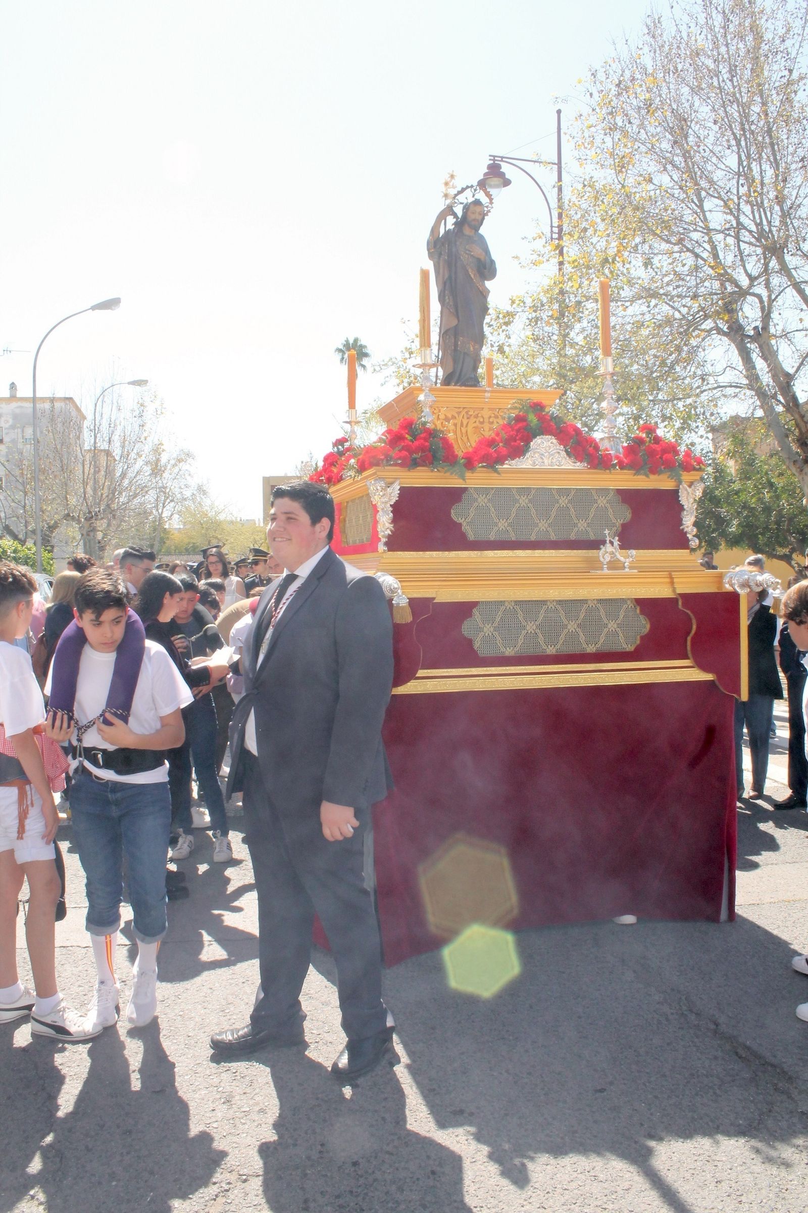 La procesión del patriarca San José salió desde Fátima