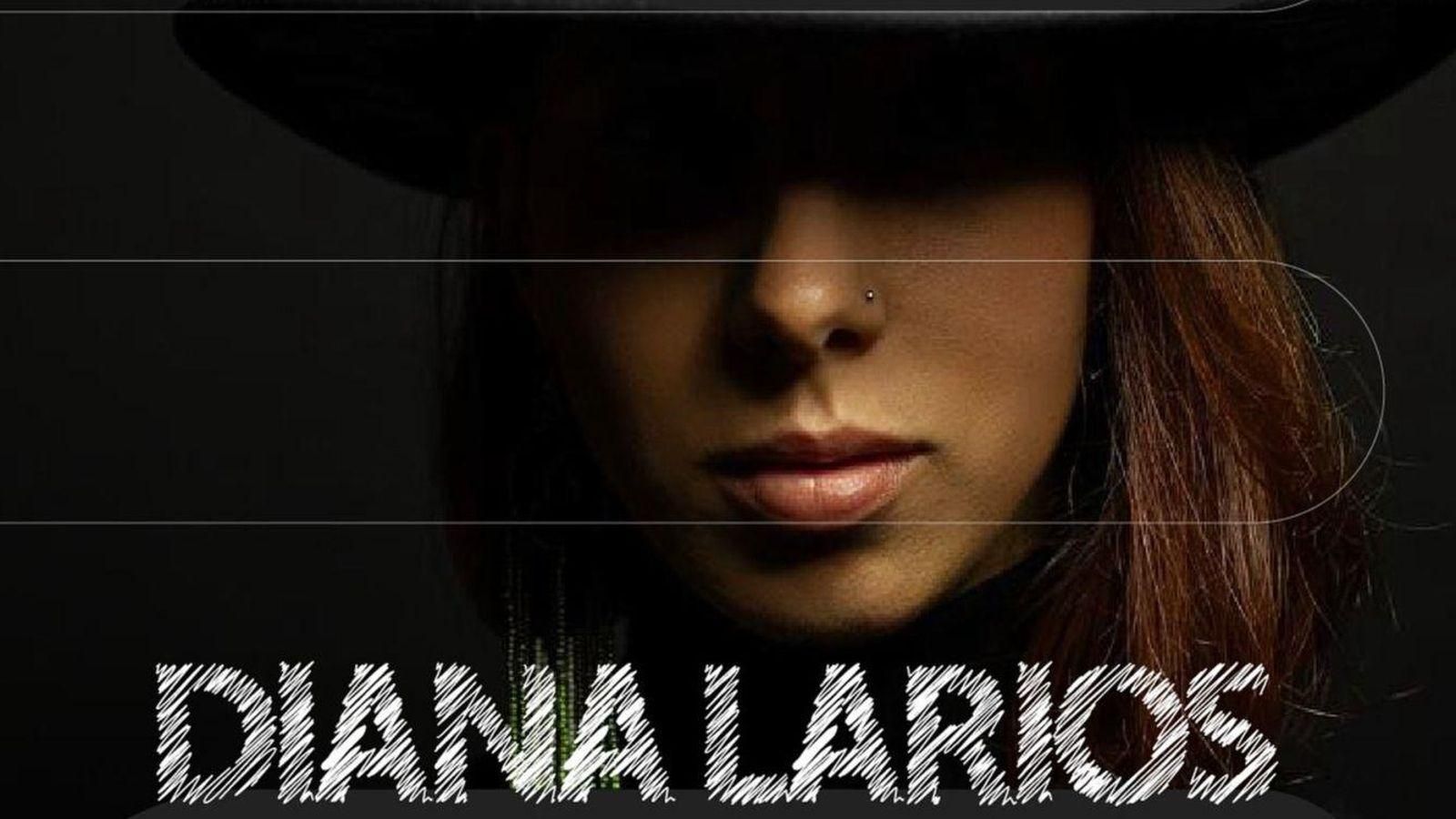 Cartel promocional de la actuación de Diana Larios.