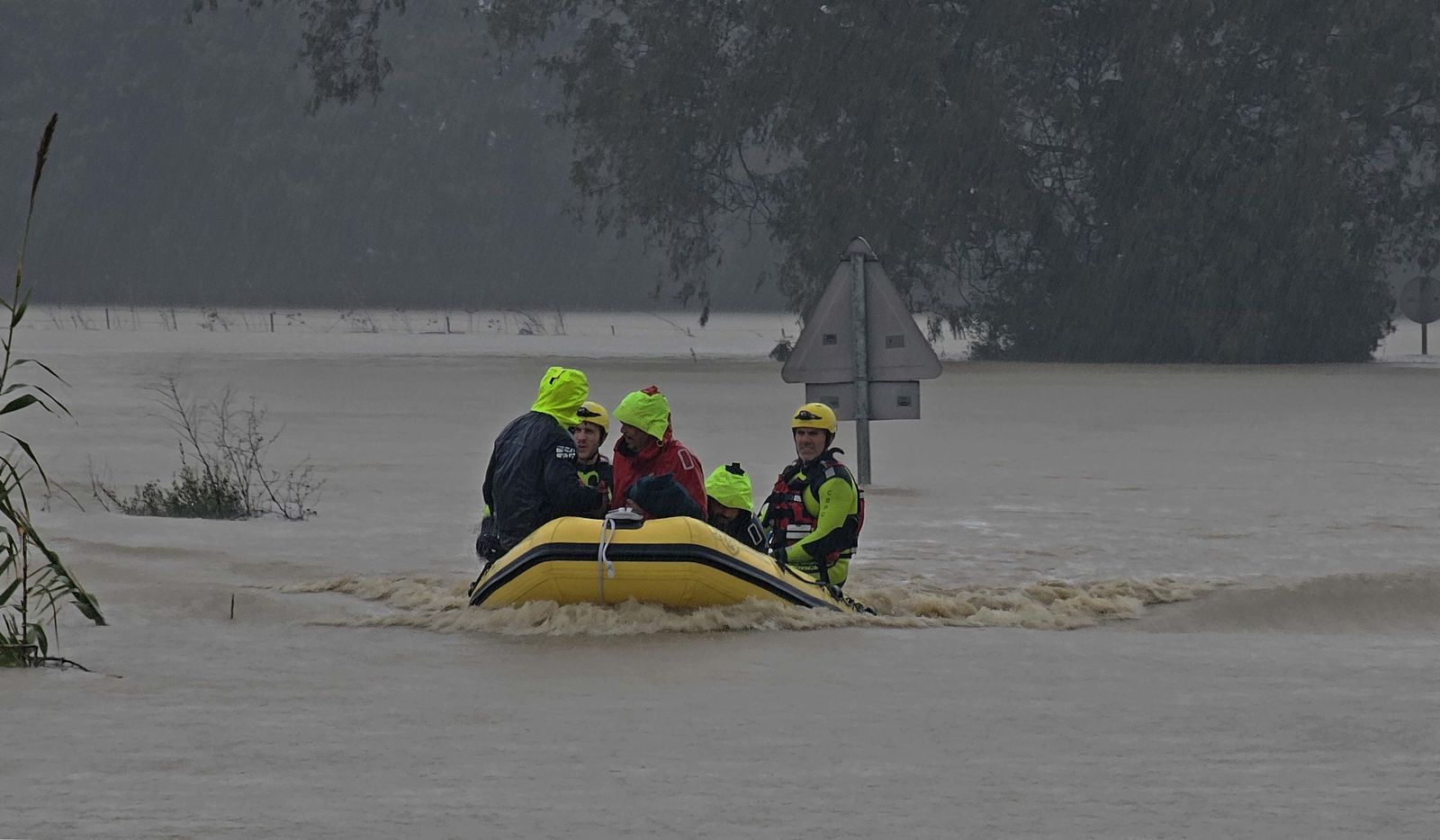 Fotos de las inundaciones y efectos de la borrasca Francis en Los Barrios, Tesorillo y Jimena