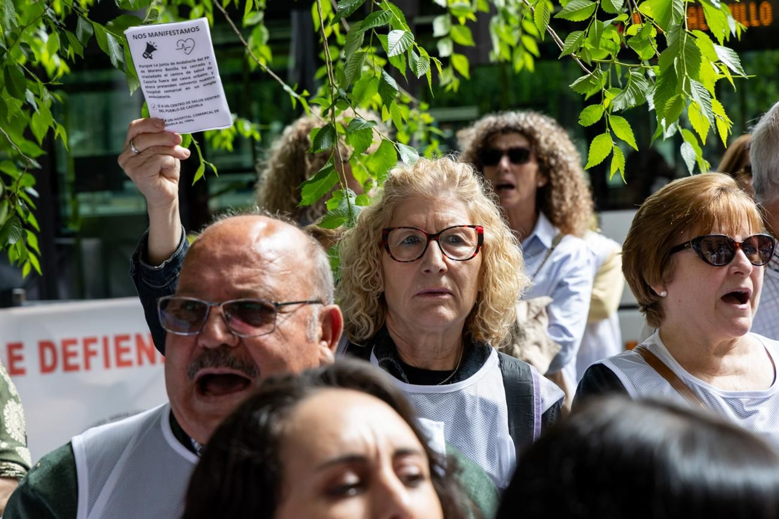 Concentración en contra del Cierre del Centro de Salud de Cazorla y por la apertura del Hospital de Alta Resolución de Cazorla al 100%