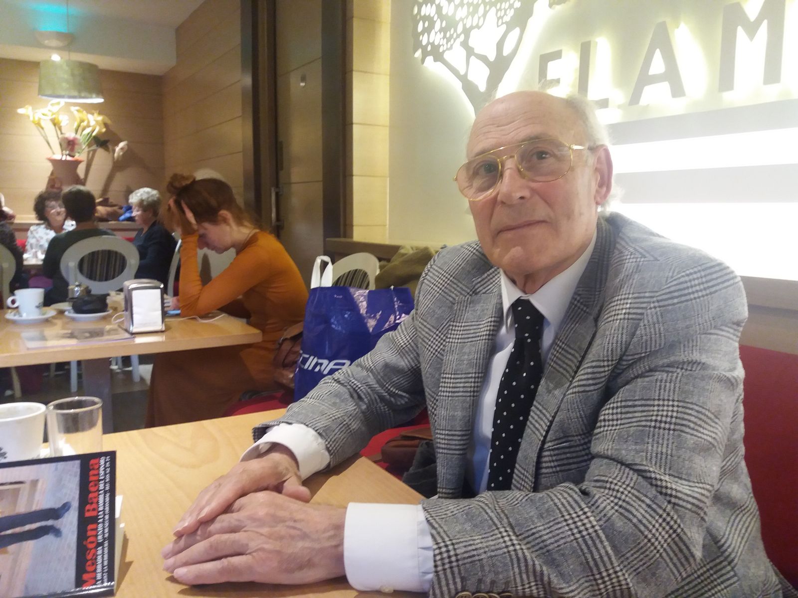 José Torne-Dombidau, durante la entrevista