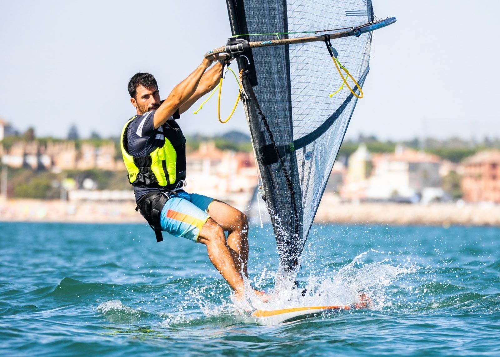 Curro Manchón se impuso en las tres pruebas del día.