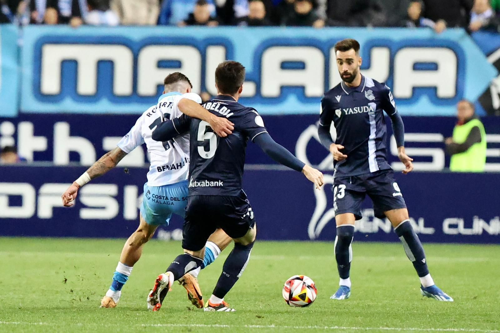 Málaga CF - Real Sociedad, en fotos