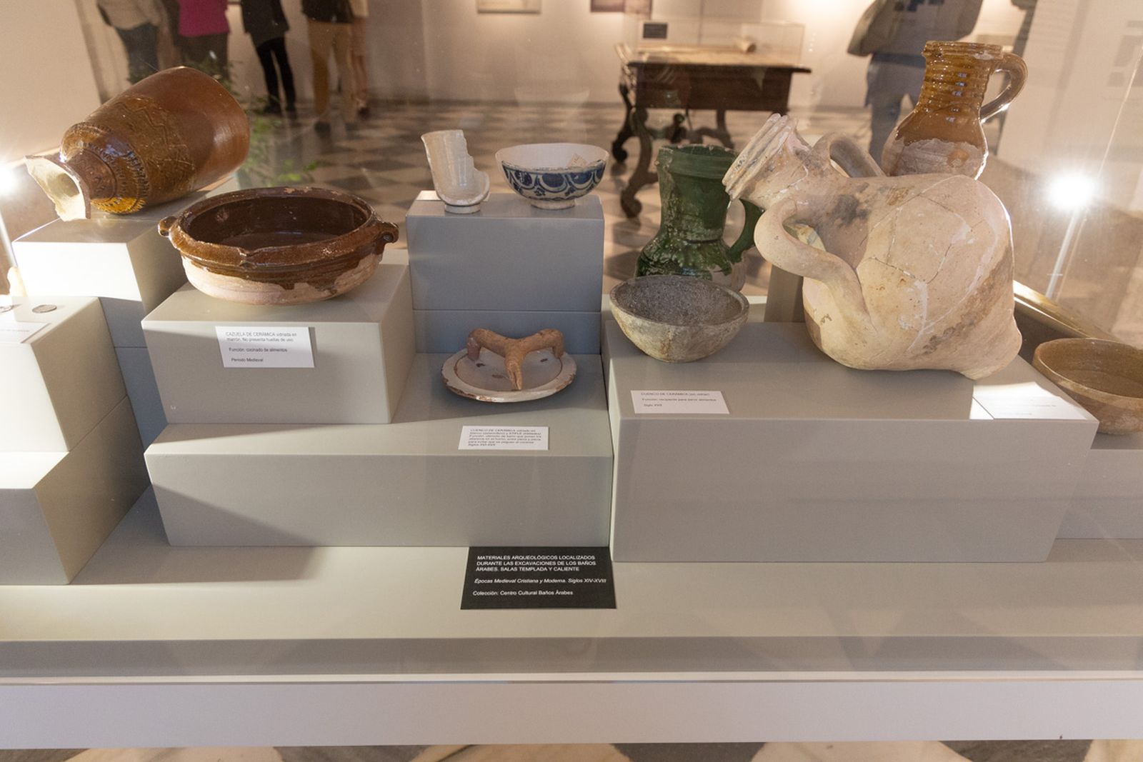 Inauguración la muestra "Los Baños Árabes de Jaén: Historia de un descubrimiento y su restauración. 40 años del Premio Europa Nostra"