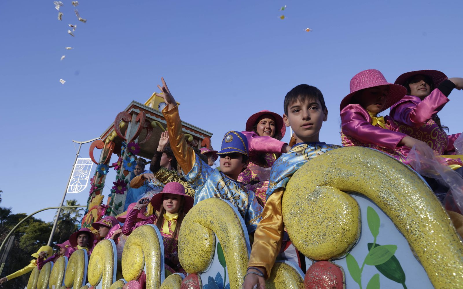 Las imágenes de la Cabalgata de los Reyes Magos en Sevilla