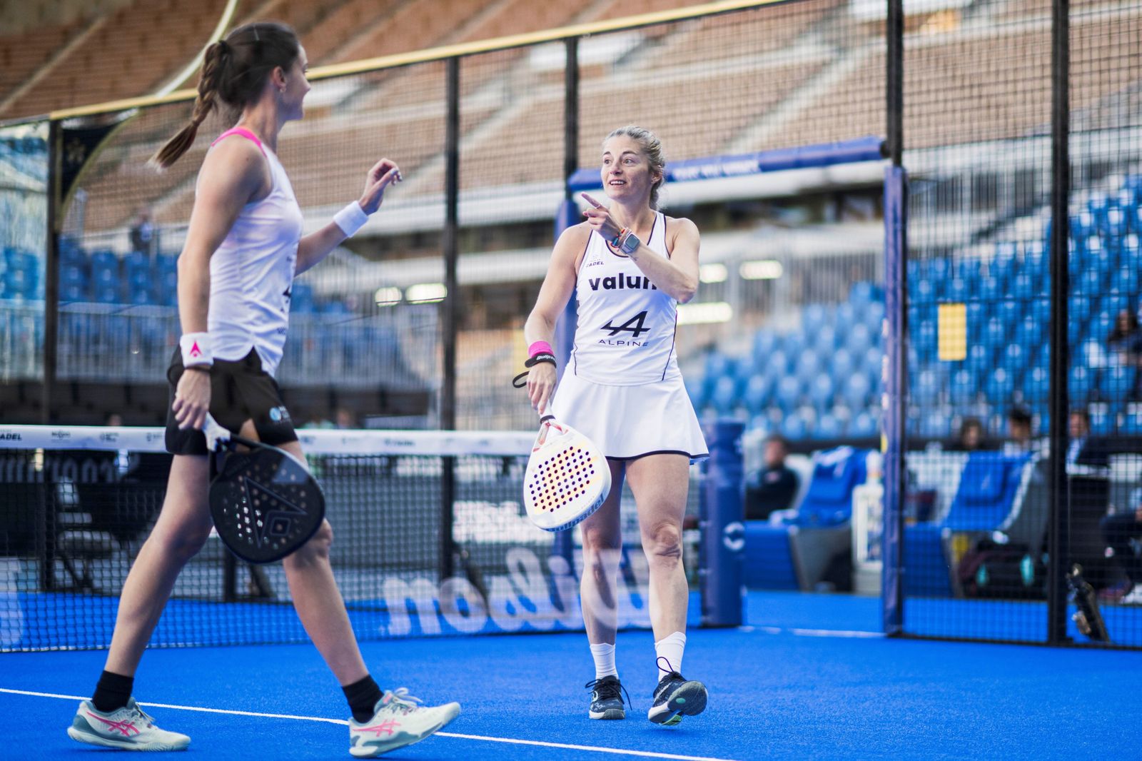 Las mejores fotos de la tercera jornada de pádel en el Estadio de la Cartuja