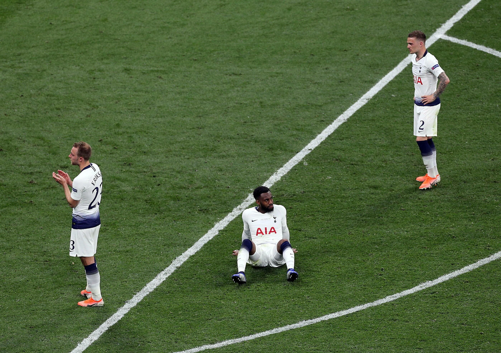 Imágenes de la final de la Liga de Campeones.
